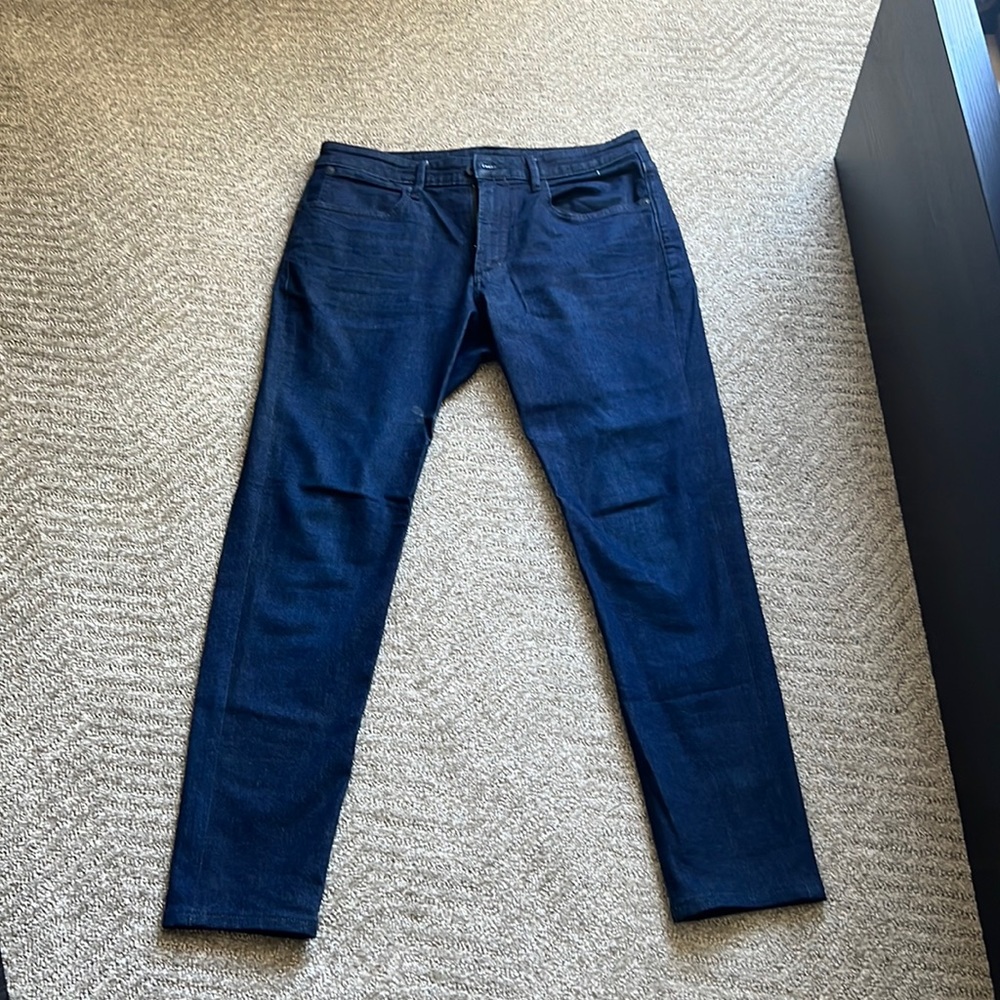 Bonobos dark blue premium stretch men jeans